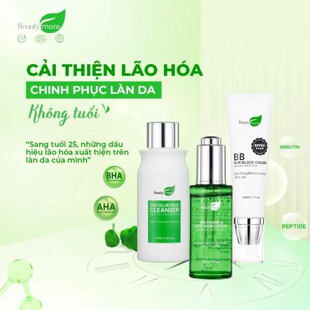 Bộ sản phẩm trẻ hóa da & tối ưu các bước chăm sóc da3 san pham